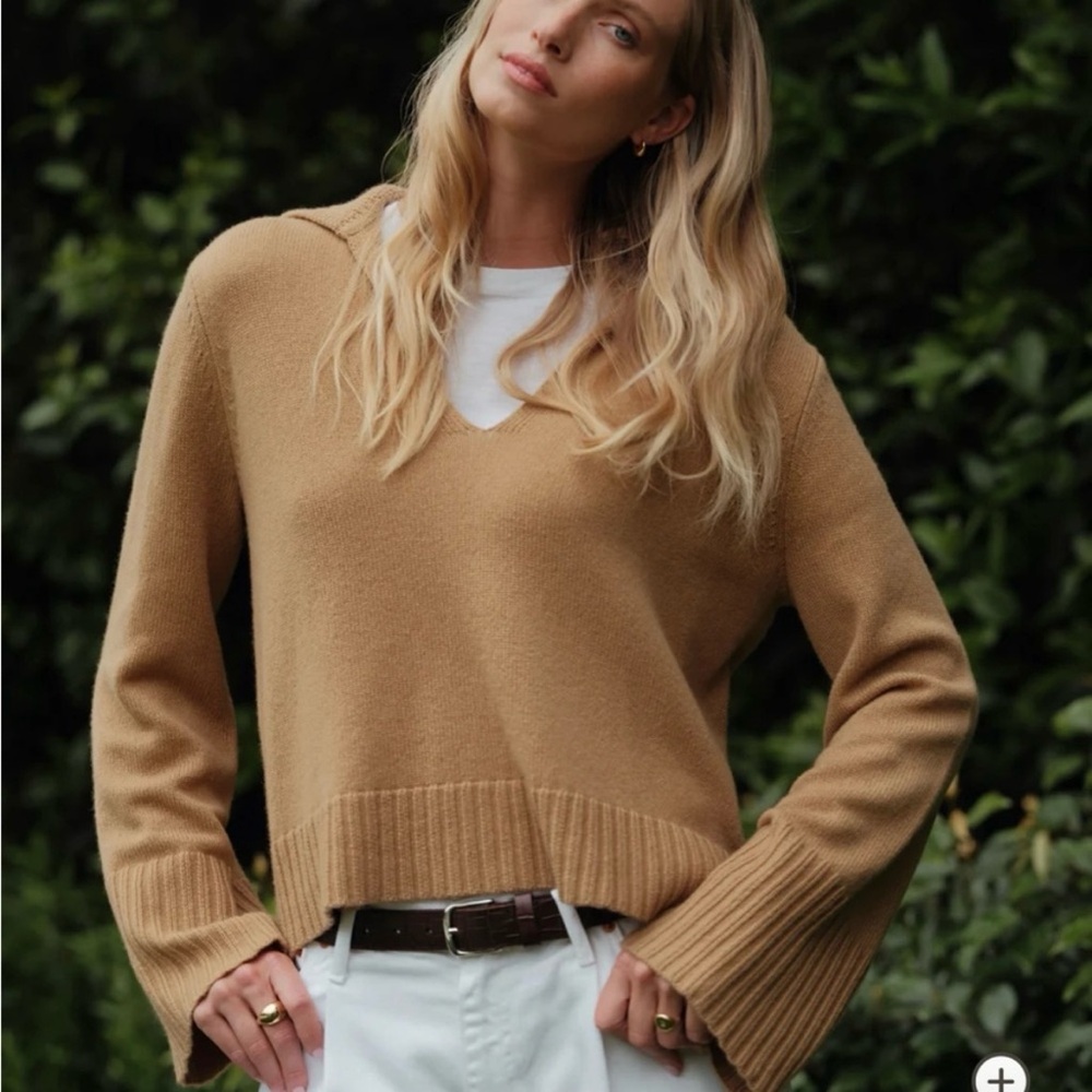 Jenni Kayne Cashmere Frances Polo Sweater